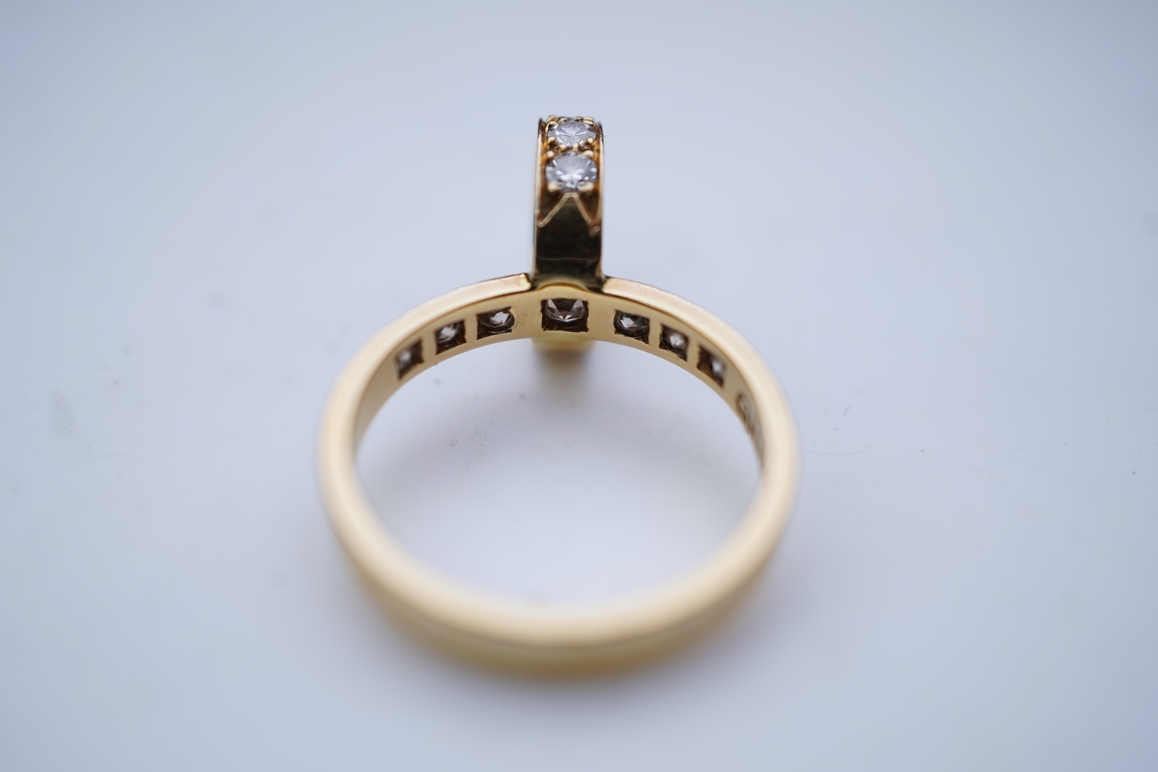 Andrew Grima, a diamond ring, circa 1970